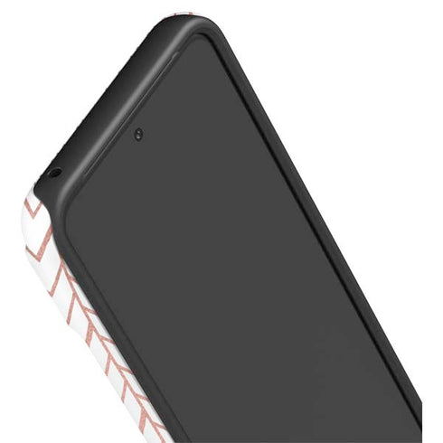 Rose Gold Herringbone Google Pixel 8 Pro Impact Case